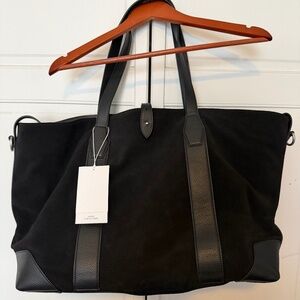 NWT COS WEEKENDER TOTE BAG - SUEDE